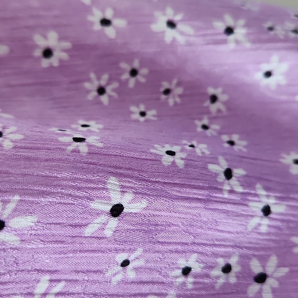 ZARA | floral lilac top tier print blogger fav sz LARGE - Picture 5 of 7